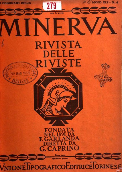 Minerva rassegna internazionale