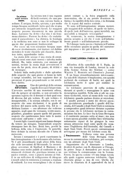 Minerva rassegna internazionale