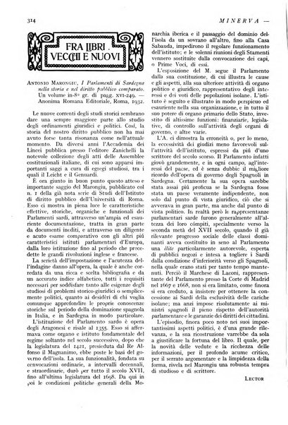 Minerva rassegna internazionale