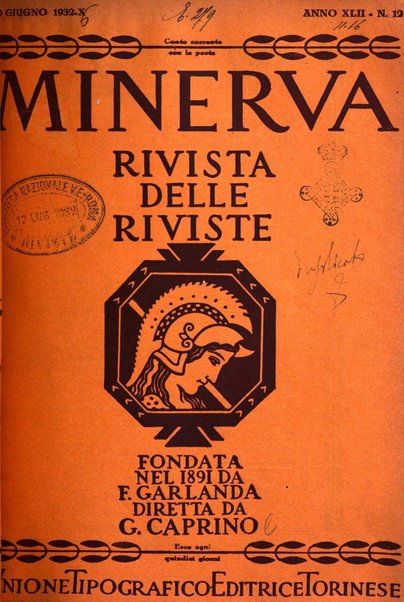 Minerva rassegna internazionale