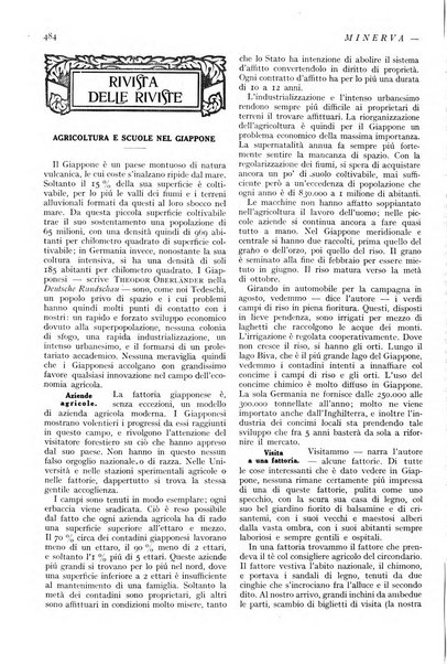 Minerva rassegna internazionale