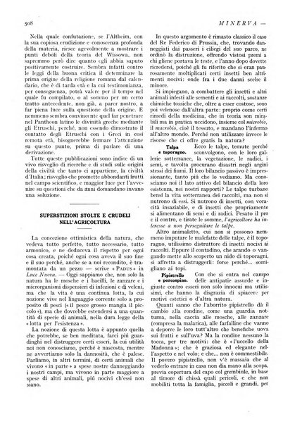 Minerva rassegna internazionale