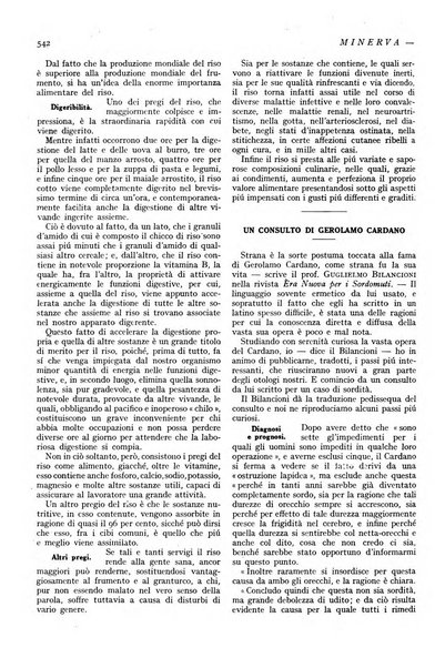 Minerva rassegna internazionale