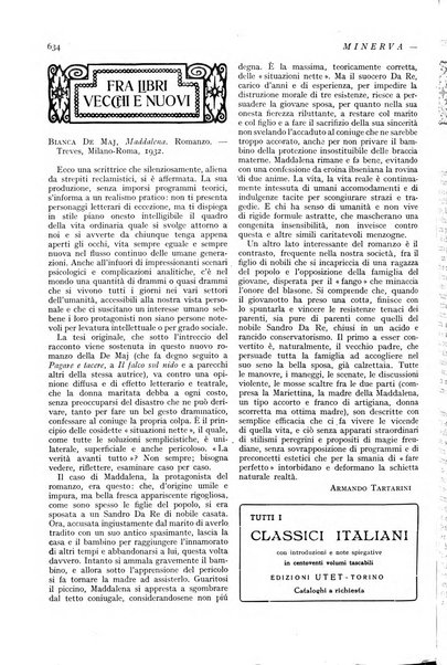 Minerva rassegna internazionale