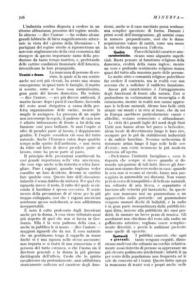 Minerva rassegna internazionale