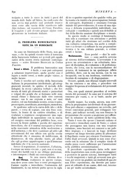 Minerva rassegna internazionale