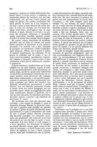 Minerva rassegna internazionale