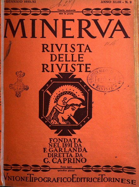 Minerva rassegna internazionale