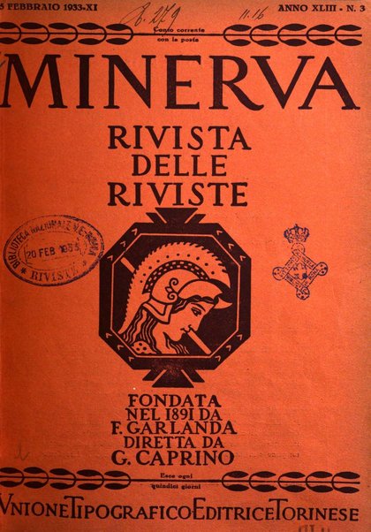 Minerva rassegna internazionale