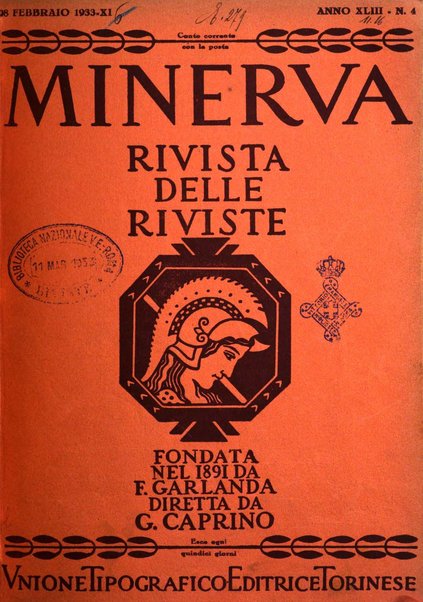 Minerva rassegna internazionale