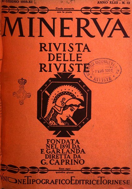 Minerva rassegna internazionale