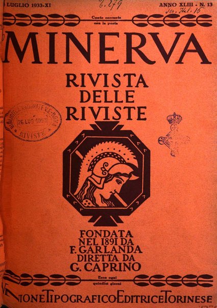 Minerva rassegna internazionale