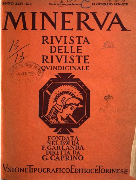 Minerva rassegna internazionale