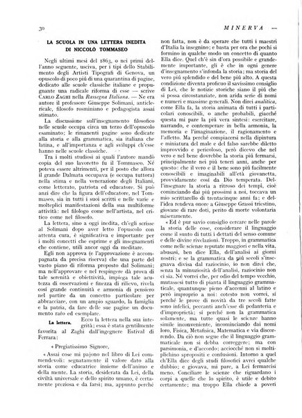 Minerva rassegna internazionale