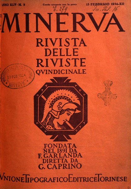 Minerva rassegna internazionale