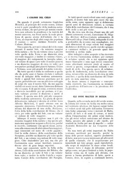 Minerva rassegna internazionale