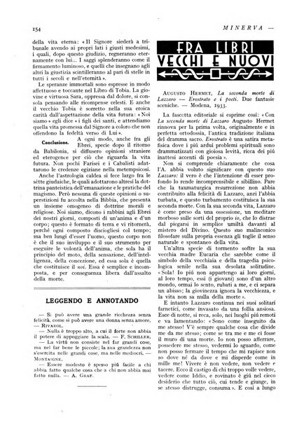 Minerva rassegna internazionale