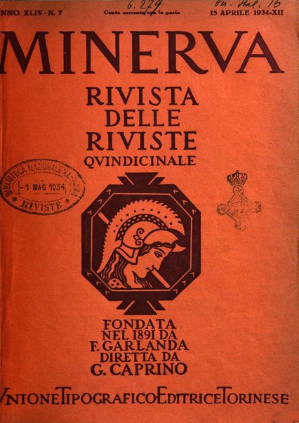 Minerva rassegna internazionale