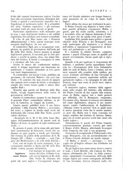 Minerva rassegna internazionale