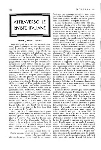 Minerva rassegna internazionale