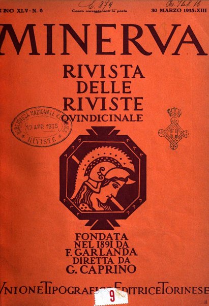 Minerva rassegna internazionale