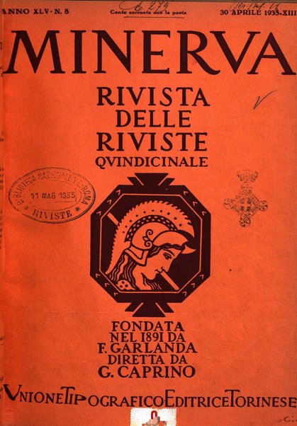 Minerva rassegna internazionale