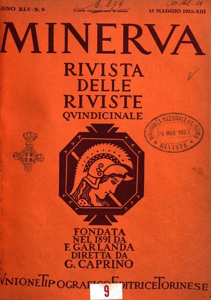 Minerva rassegna internazionale