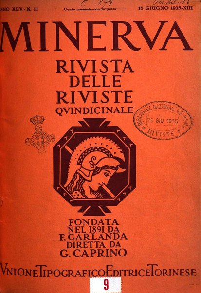 Minerva rassegna internazionale