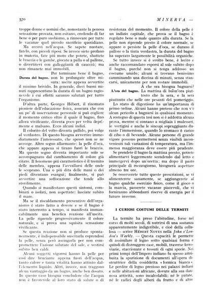 Minerva rassegna internazionale