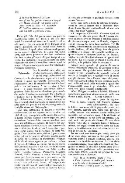 Minerva rassegna internazionale