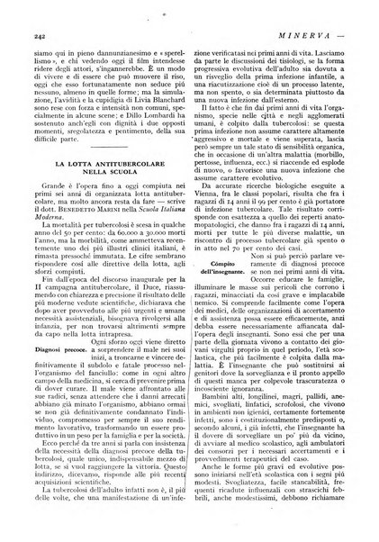 Minerva rassegna internazionale