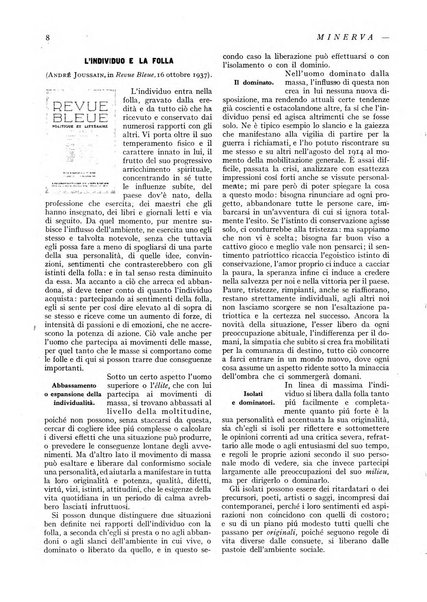 Minerva rassegna internazionale