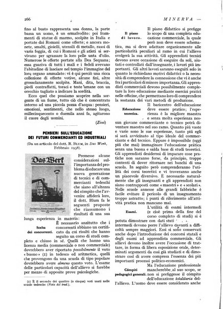 Minerva rassegna internazionale