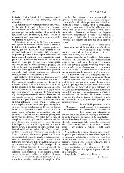 Minerva rassegna internazionale