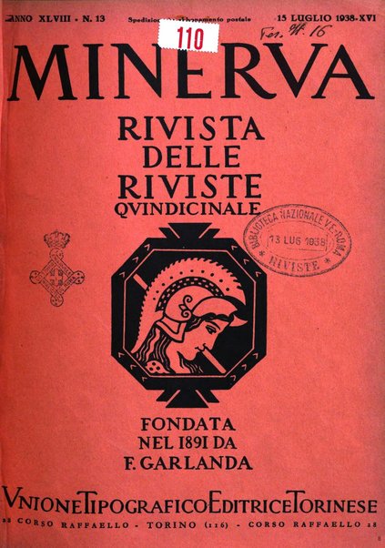 Minerva rassegna internazionale