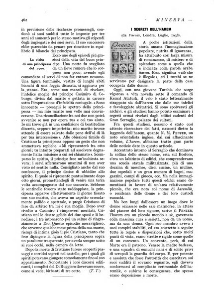 Minerva rassegna internazionale