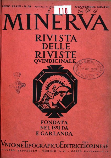 Minerva rassegna internazionale