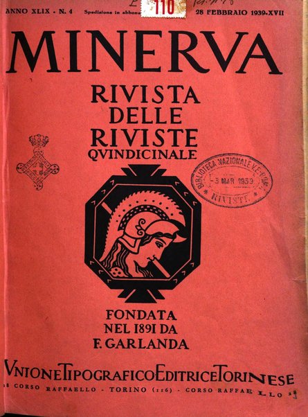 Minerva rassegna internazionale