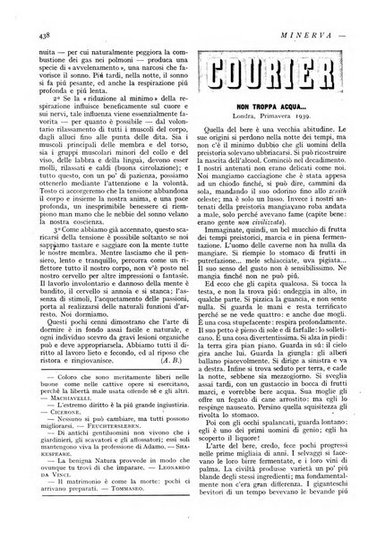 Minerva rassegna internazionale