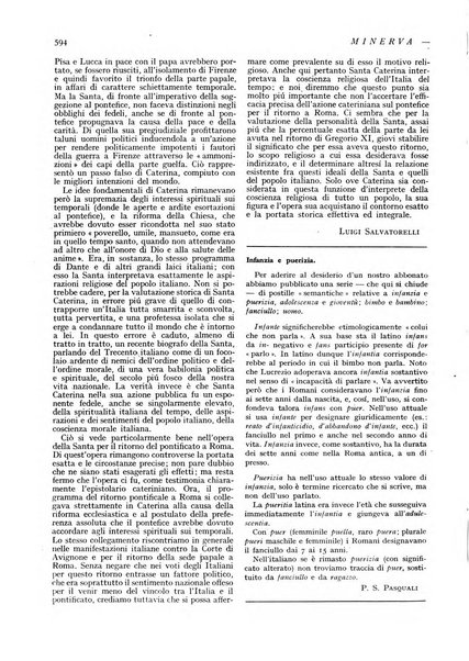 Minerva rassegna internazionale