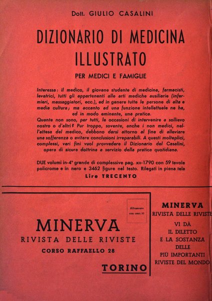 Minerva rassegna internazionale