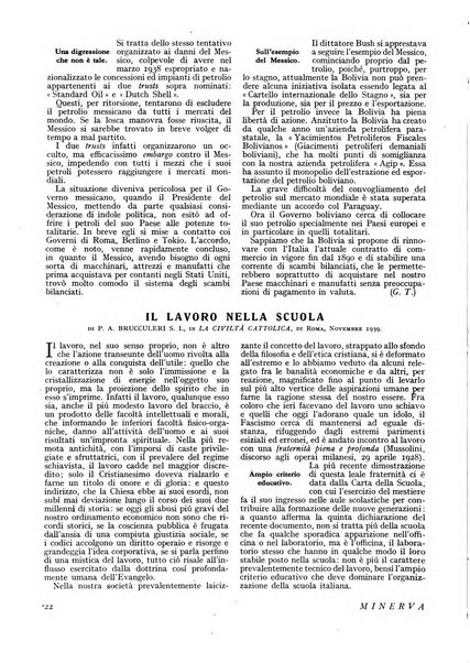 Minerva rassegna internazionale