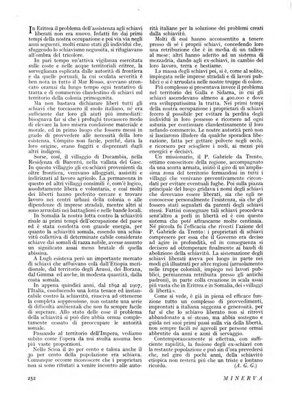 Minerva rassegna internazionale