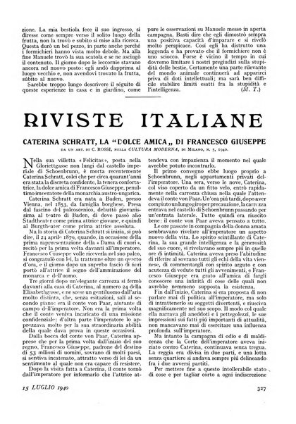 Minerva rassegna internazionale