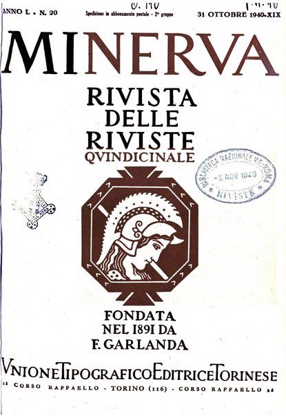 Minerva rassegna internazionale