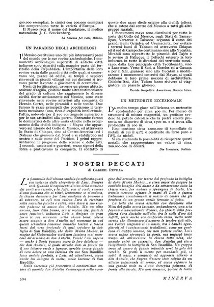 Minerva rassegna internazionale