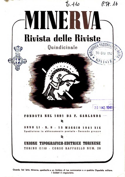 Minerva rassegna internazionale