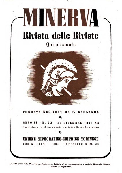 Minerva rassegna internazionale