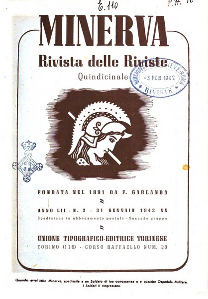 Minerva rassegna internazionale