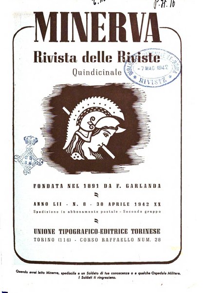 Minerva rassegna internazionale